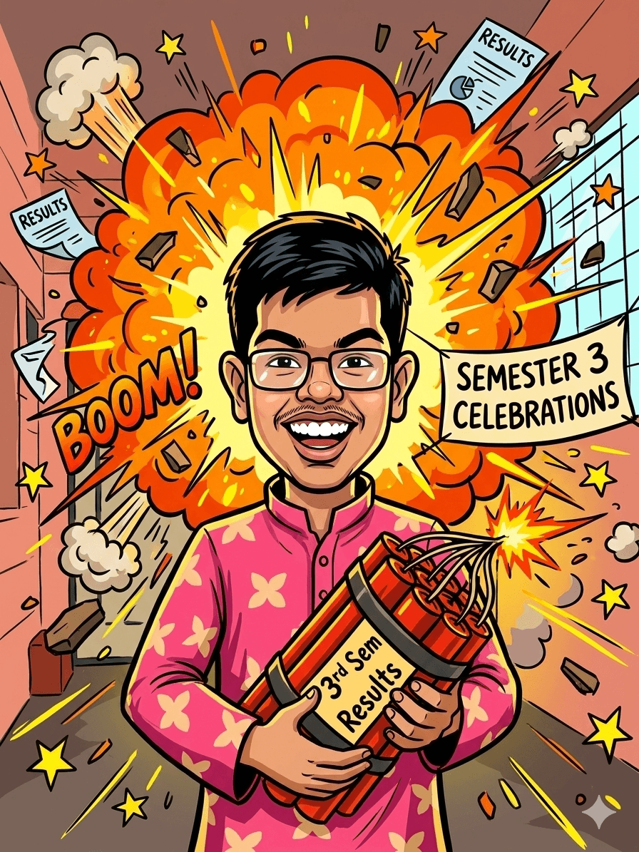 Semester 3 Results — 9.33 SGPA & Growing Stronger